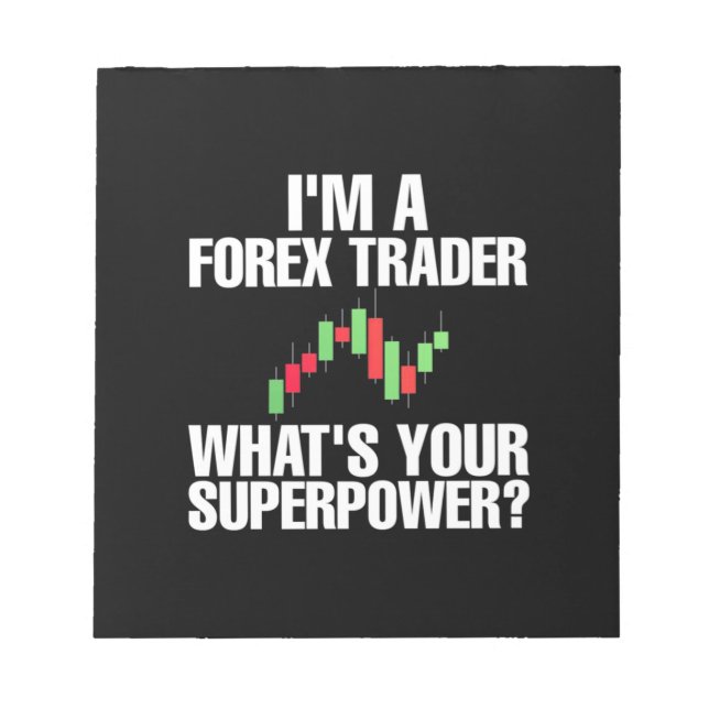 Bloco De Notas Investidor Sou Um Forex Trader (Frente)