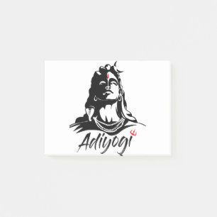 Bloco De Notas Iogue Shiva Mahadev Aum de Adiyogi ou de Adhi