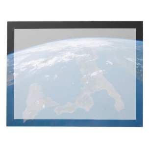 Bloco De Notas Itália E Sua Ilha Sicília.