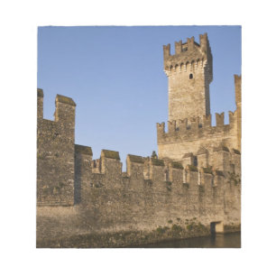 Bloco De Notas Itália, Província de Brescia, Sirmione. Castelo