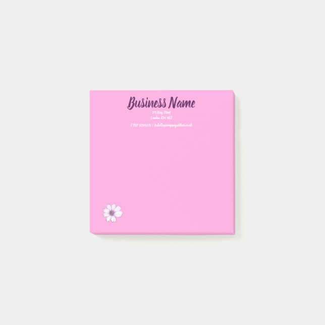 Bloco De Notas Itens de Marketing de negócios personalizados (Frente)