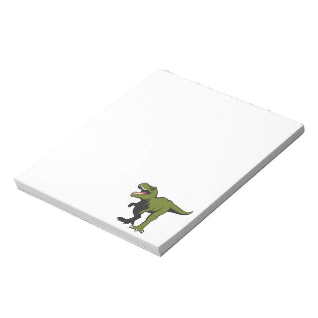 Bloco De Notas Itens personalizados do T-Rex (Invertido)