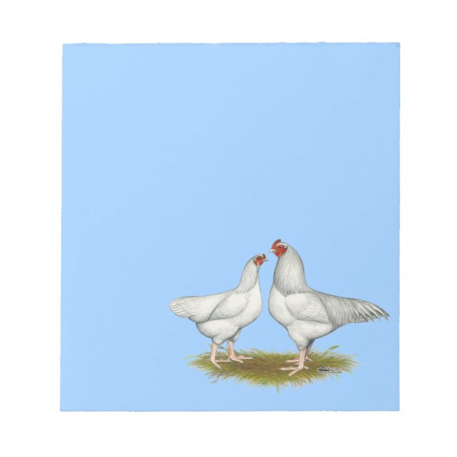 Bloco De Notas Ixworth Chickens (Frente)