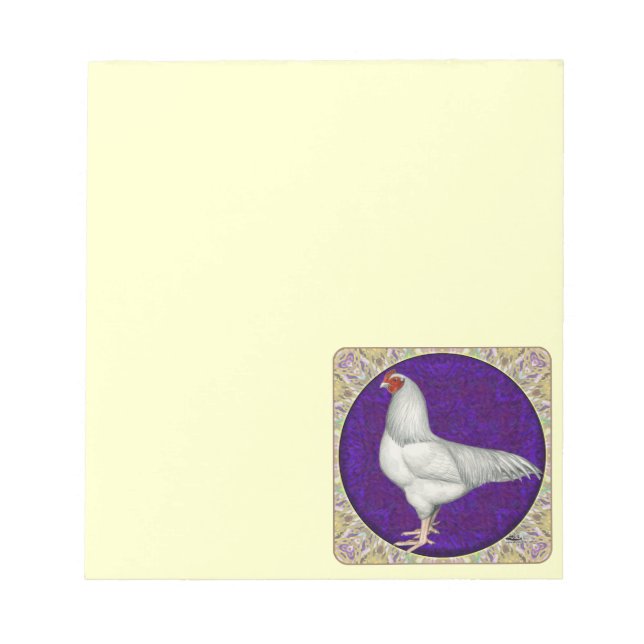 Bloco De Notas Ixworth Rooster (Frente)