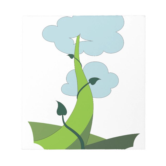 Bloco De Notas Jack e o Beanstalk (Frente)