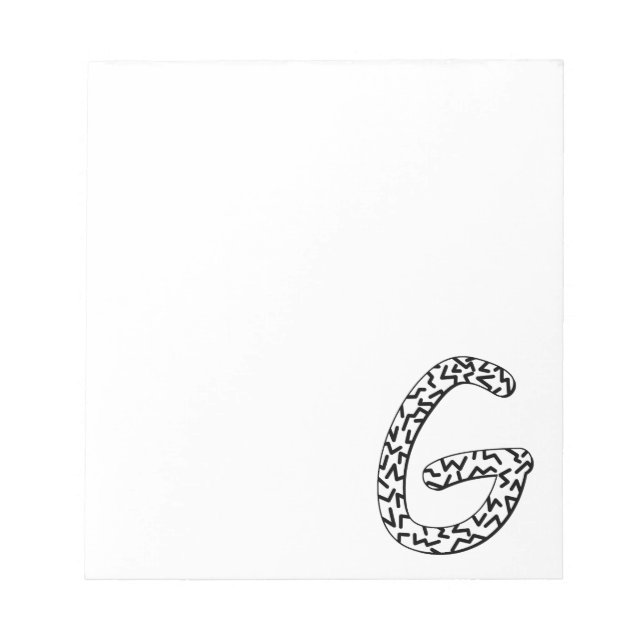 Bloco De Notas Jaggy G (Frente)