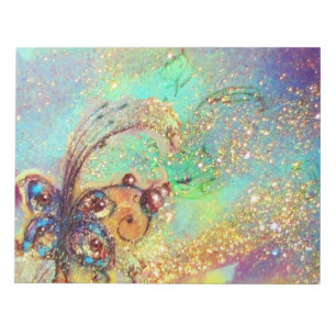 BLOCO DE NOTAS JARDIM DA PLANTA MÁGICA DE MANTEIGA DE SOMBRA PERD