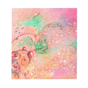 BLOCO DE NOTAS JARDIM DA PLANTA MÁGICA DE MANTEIGA DE SOMBRA PERD