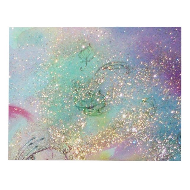 Bloco De Notas JARDIM DA SOMBRA PERDIDA Azul Azul (Frente)