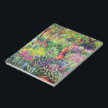 Bloco De Notas Jardim Íris em Giverny por Claude Monet<br><div class="desc">Por favor,  visite minha loja para obter design mais interessante e mais opções de cores. => zazzle.com/iwheels*</div>
