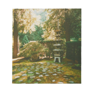 Bloco De Notas Jardim Japonês Portland