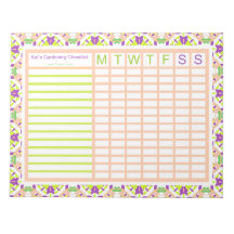 Jardim Jardineiro Fazendo Planejador Semanal Cresc