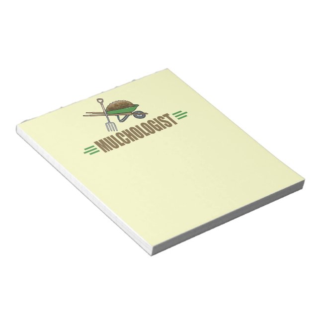 Bloco De Notas Jardim Mulching (Inclinado)