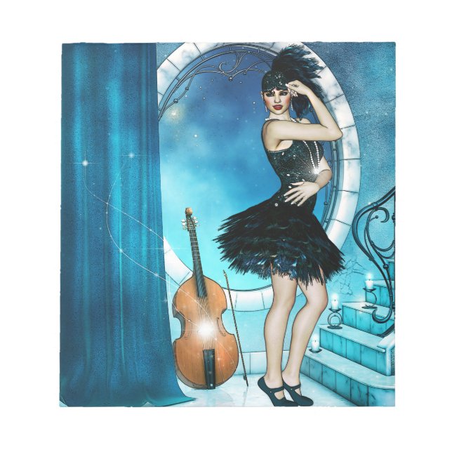 Bloco De Notas Jazz Dancer (Frente)