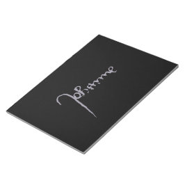 Bloco De Notas Jeanne d'Arc Santo Joan Heilige Johanna Signature