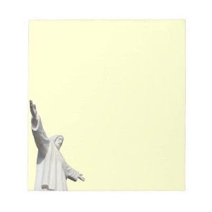 Bloco De Notas jesus amarelo