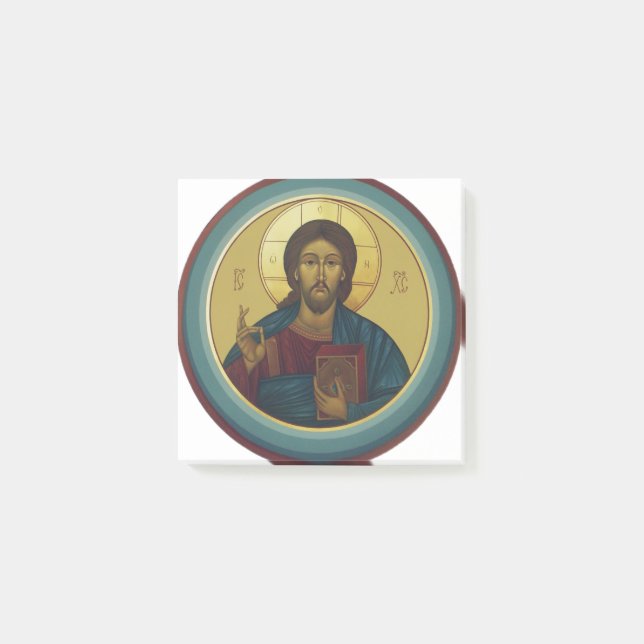 Bloco De Notas Jesus Cristo Pantocrator  (Frente)