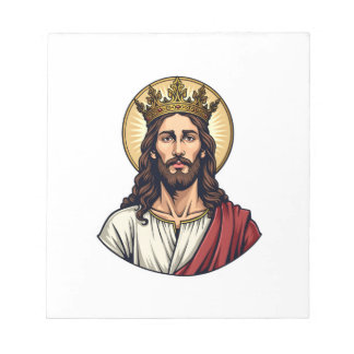 Bloco De Notas Jesus Crown Halo Vintage Engraving Shirt 2