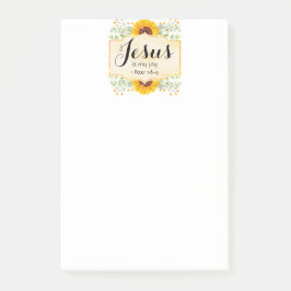 Bloco De Notas Jesus é a minha alegria