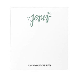 Bloco De Notas Jesus é a razão para o Bloco de Anotações de Féria