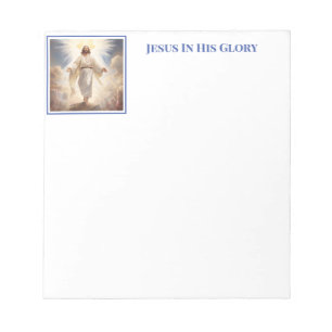 Bloco De Notas Jesus em Notepad Glorioso