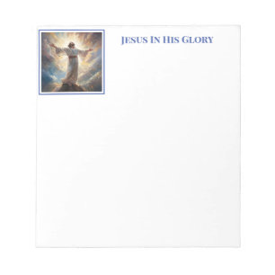 Bloco De Notas Jesus em Notepad Glorioso
