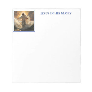 Bloco De Notas Jesus em Notepad Glorioso
