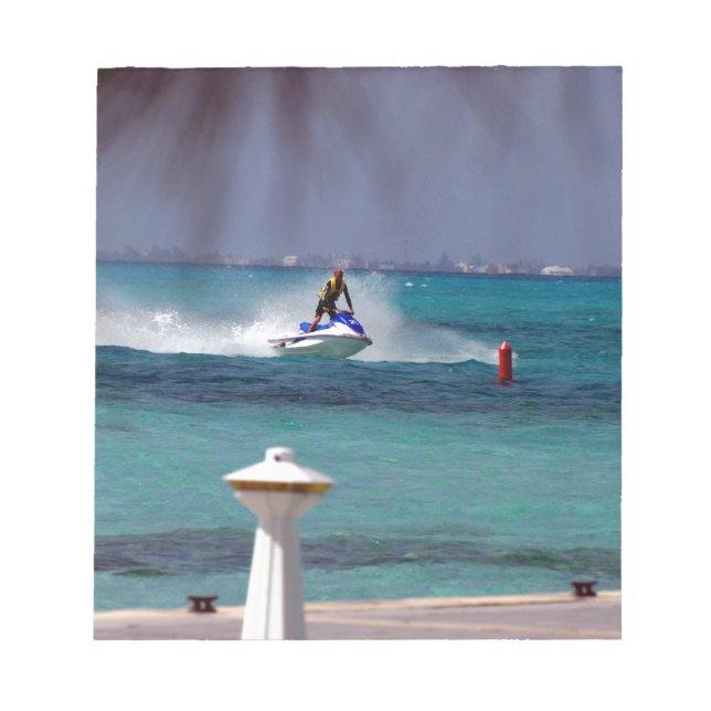 Bloco De Notas Jet Ski Paradise (Frente)
