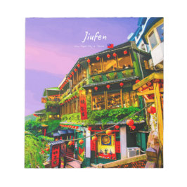 Bloco De Notas Jiufen, Taiwan - Antiga Casa de Chá