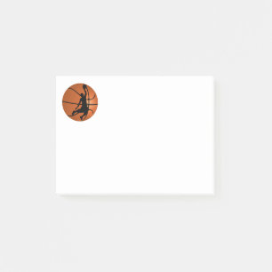 Bloco De Notas Jogador de Basquete Slam Dunk no Basquete