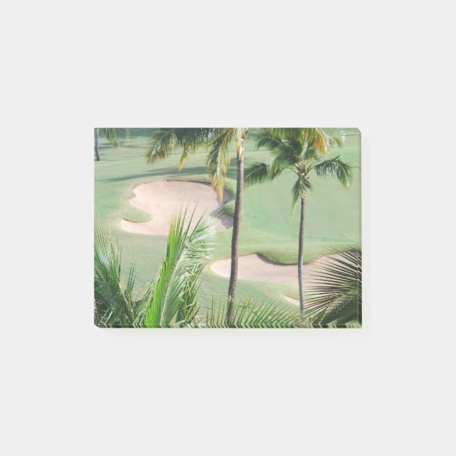 Bloco De Notas Jogador de golfe (Frente)