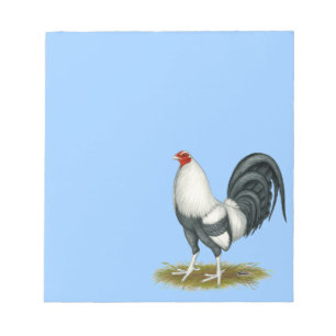 Bloco De Notas Jogo Americano Silver Blue Gamecock