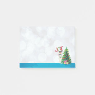 Bloco De Notas Joy Typografia Natal Llama
