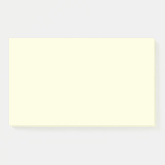 Bloco De Notas JUMBO Amarelo-claro (Frente)