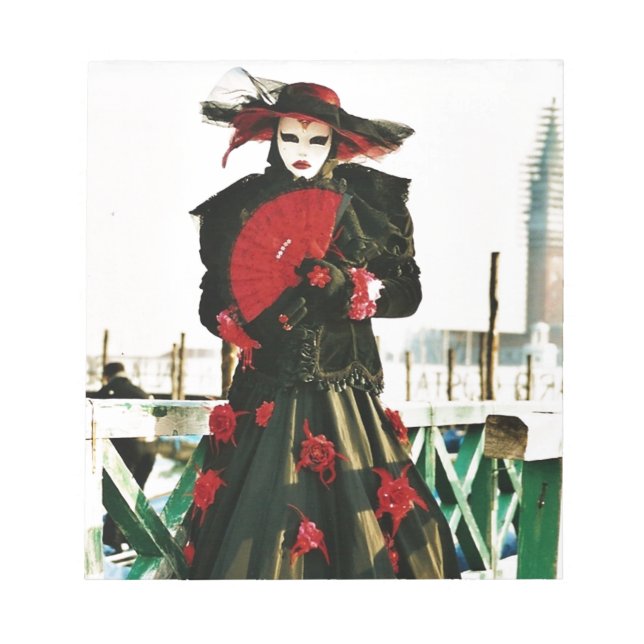 Bloco De Notas Kabuki Geisha Design (Frente)