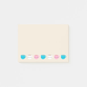 Bloco De Notas Kawaii Cats Cup