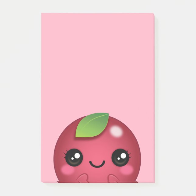 Bloco De Notas Kawaii Cranberry (Frente)