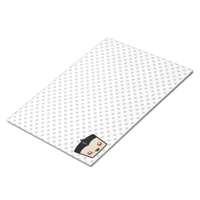 Bloco De Notas Kawaii Dracula Notepad (Inclinado)
