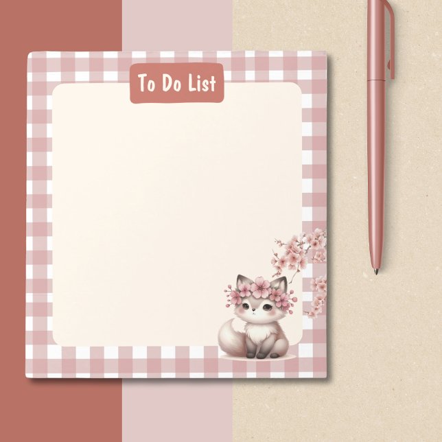 Bloco De Notas Kawaii Kids Notepad Cute School Stationery (Back to School To Do List Cat Kawaii Anime Style Notepad)