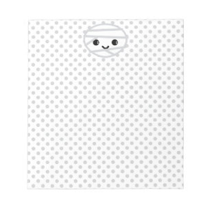 Bloco De Notas Kawaii Mummy Notepad