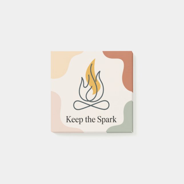 Bloco De Notas Keep The Spark (Frente)