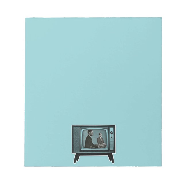 Bloco De Notas Kennedy Nixon 1960 TV Debate (Frente)