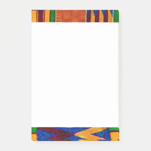 Bloco De Notas Kente Cloth