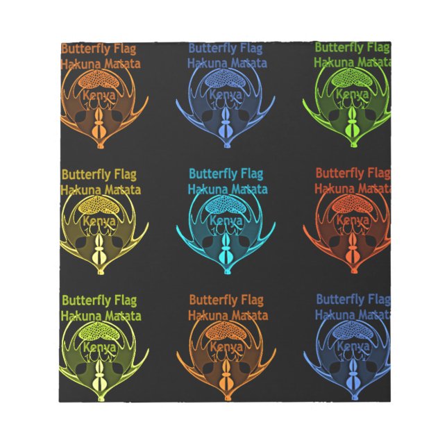 Bloco De Notas Kenya Hakuna Matata (Frente)