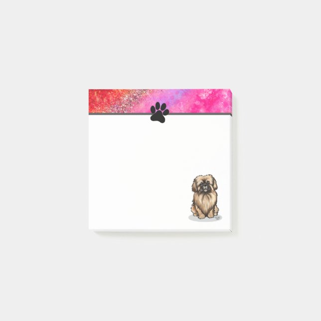 Bloco De Notas KiniArt Pekingese (Frente)