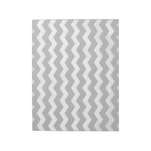 Bloco De Notas Kohl Black Chevron Pattern