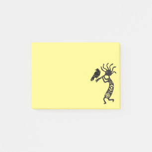 Bloco De Notas Kokopelli e Raven