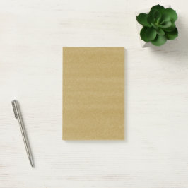 Bloco De Notas Kraft Paper Style Blank Post-it® Notes