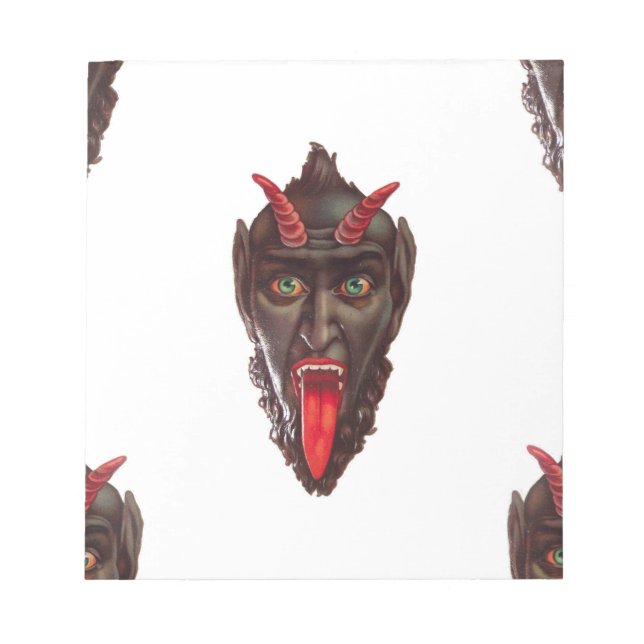 Bloco De Notas krampus da vintage (Frente)
