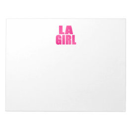 Bloco De Notas LA Girl
